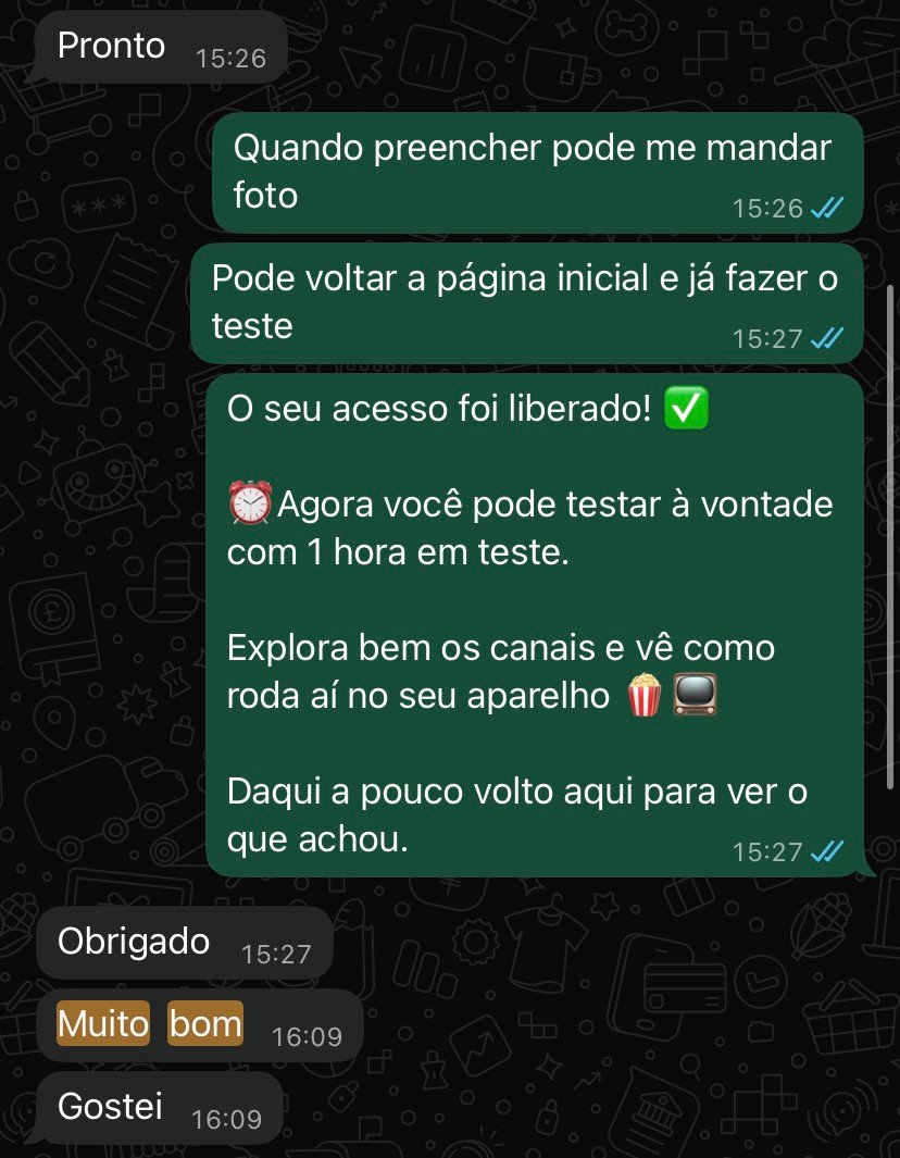 Depoimento real de cliente no WhatsApp